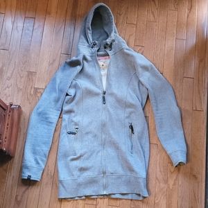 Triple Five Soul Long Zip Sweatshirt w Collapsable Hood